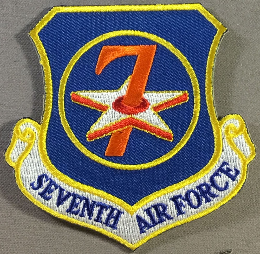 USAF 7th Air Force Licensed patch
