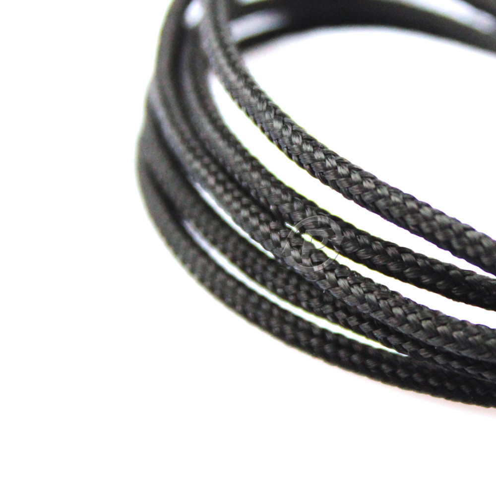 Braided Mini Condenser Stereo Microphone For Camera Interview Digital Recording