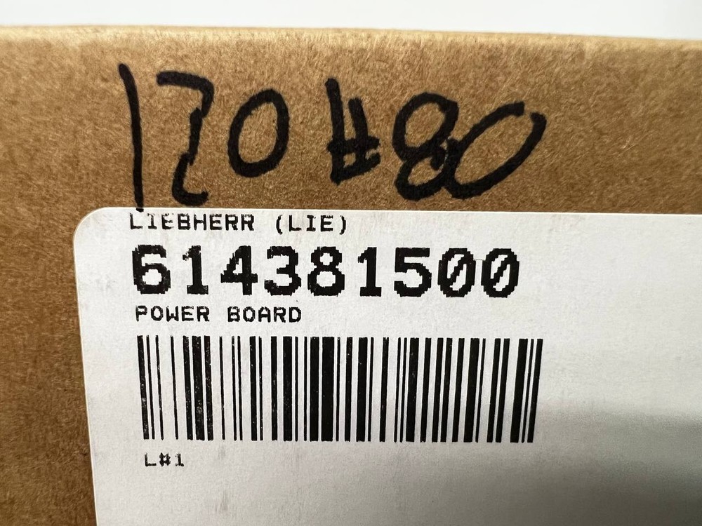 Genuine OEM Liebherr POWER BOARD 614381500