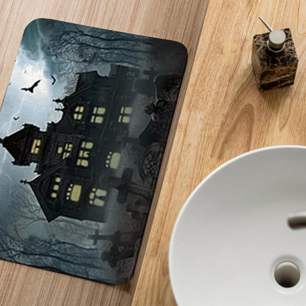 Halloween 4-Piece Bathroom Set | Haunted House