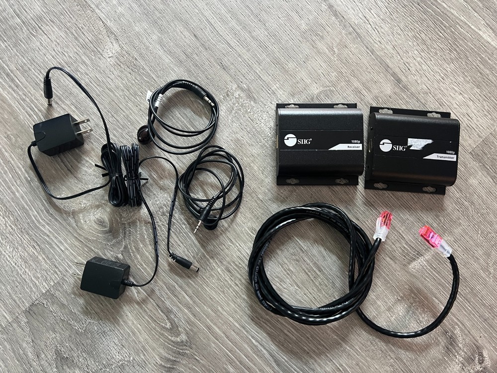 SIIG HDMI HDbitT Over IP Extender Receiver/Transmitter AS IS