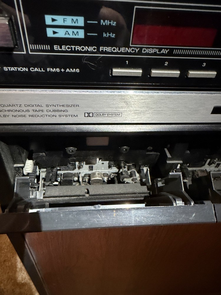 Fischer MC-723 Record Double Tape Deck Cassette Player Working Item