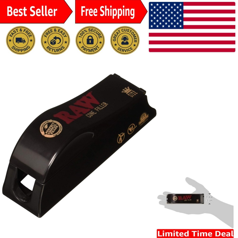 Durable Natural Rolling Papers Cone Shooter - King Size for Ultimate Convenience