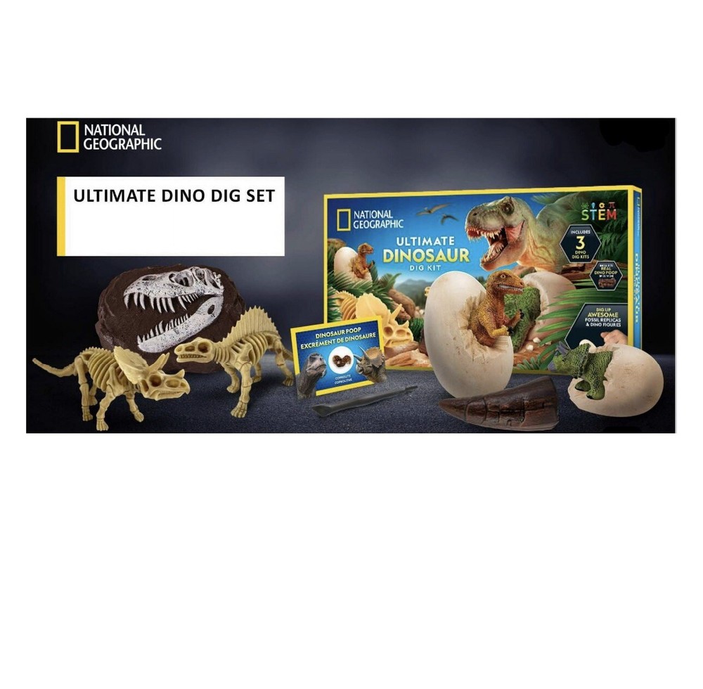 National Geographic ULTIMATE Dinosaur Dig Kit