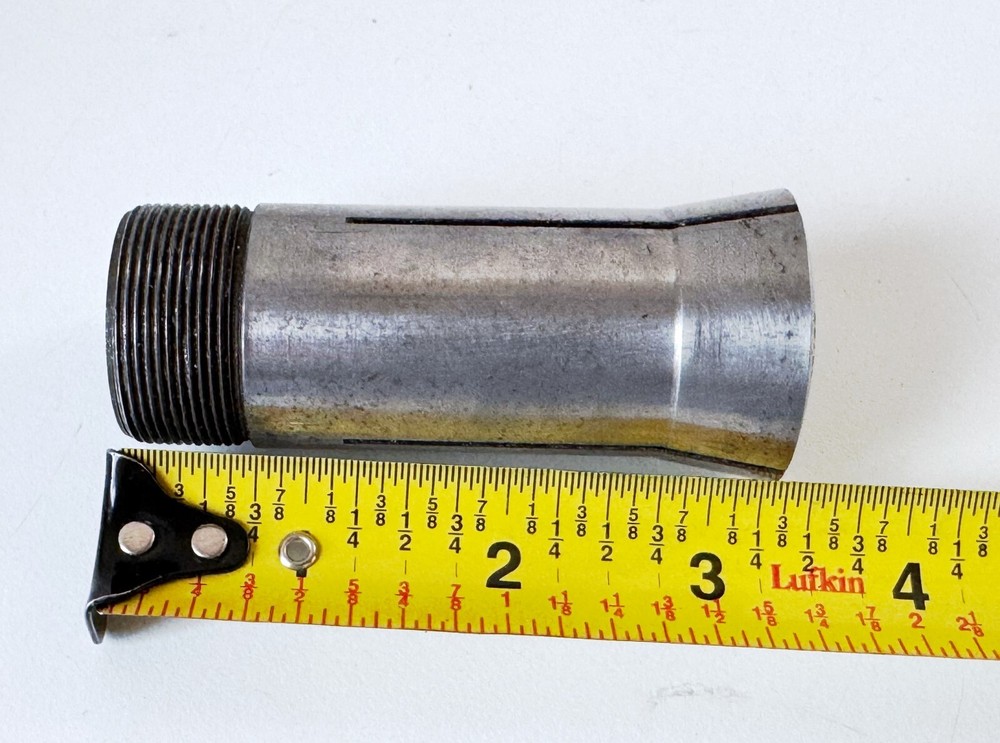 19/32" HARDINGE 5C Round Collet External & Internal Threads .5937" USA