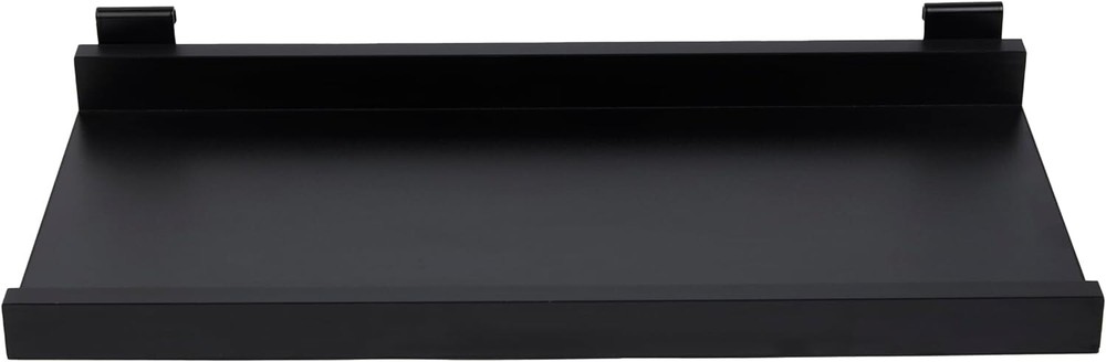 Wire Grid Laminated Black Melamine Shelf 24" X 11 ½” Retail Display