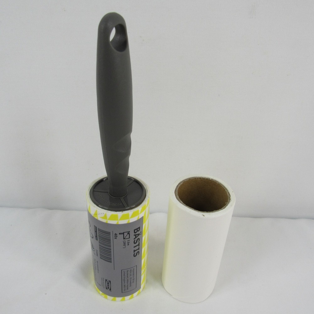 IKEA BÄSTIS 1- Lint Roller 40 Sheets & 1- Refill 40 Sheets Rolls 904.256.26