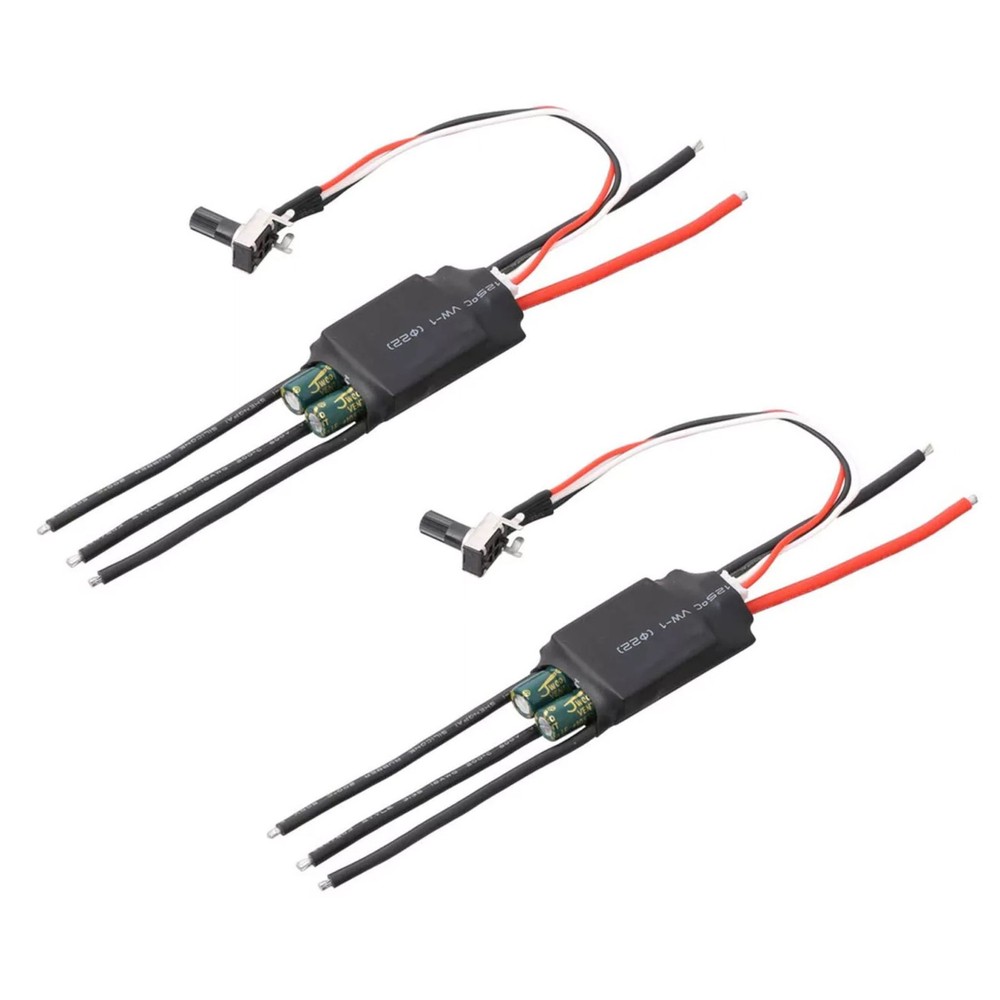 2pcs 3-phase Brushless Motor Driver BLDC ESC Speed Controller 7-24V 200W