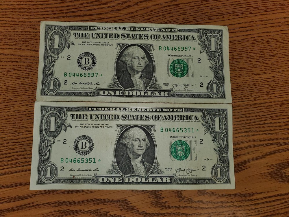 $1 Duplicates from 2013, both Ft Worth, circulated, LAST CHANCE