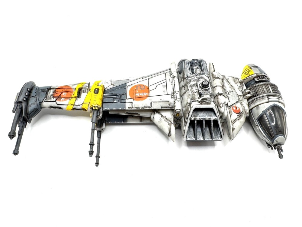 Star Wars Micro Galaxy Squadron Custom B-Wing USB-C LED And Deco