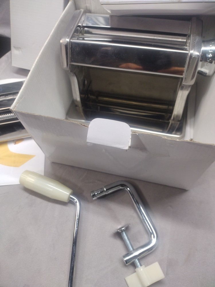 Stainless Fresh Pasta Maker Roller Machine for Spaghetti Noodle Kitchen Tool