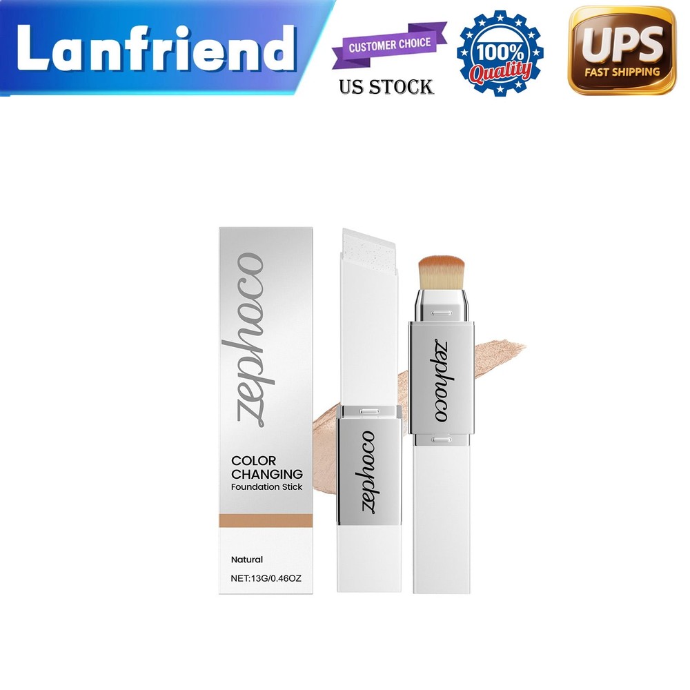 Light Hydrating Foundation Stick – Natural Color Two In One Changing 🧴