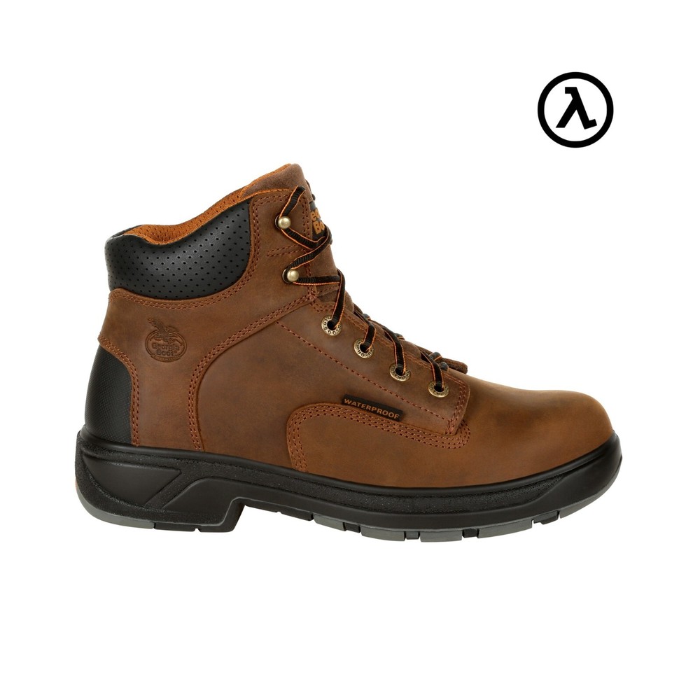 GEORGIA FLXPOINT COMPOSITE TOE WATERPROOF WORK BOOTS G6644 - ALL SIZES - NEW