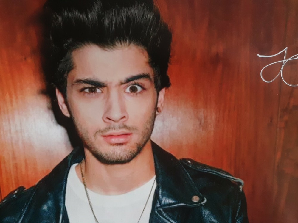 Zayn - One Direction Signed Poster 23" x 17"