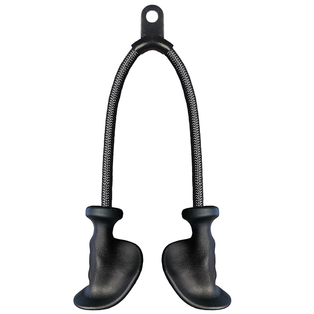 Upgraded 70cm/27" Extra Long Triceps Rope Pulldown Cable Attachments for Gym Bar
