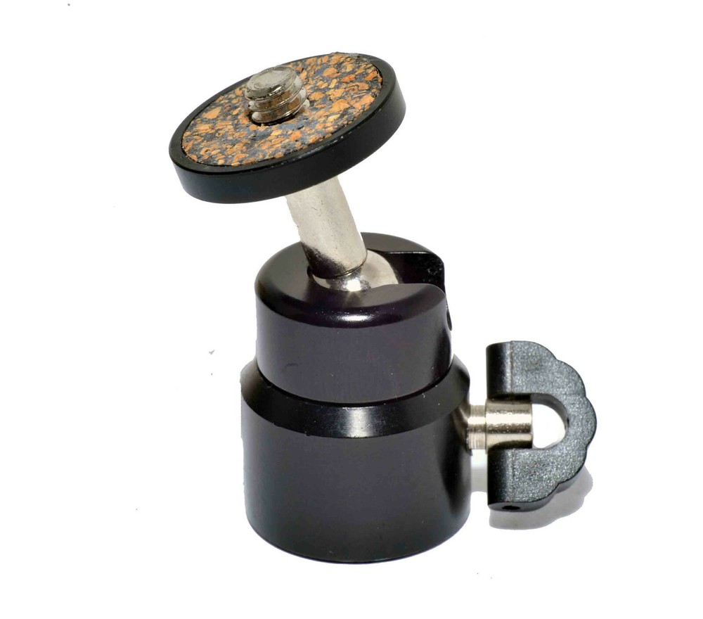 Mini Ball Head 1/4" Screw Mount Tripod Camera Vlogging