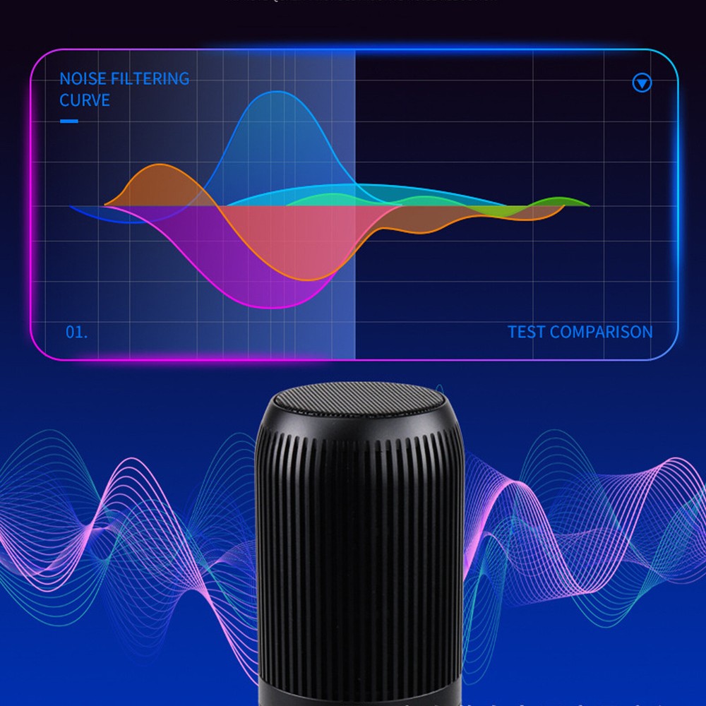 Audio Mixer Sound Board Console with 27 Sound Effects, USB Bluetooth Input