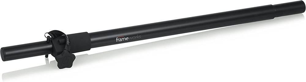 Gator Frameworks Standard Subwoofer/Speaker Extender Pole and 20mm Adapter