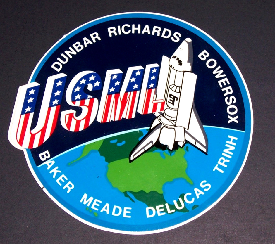 NASA - USML  Mission Sticker -  4" Round