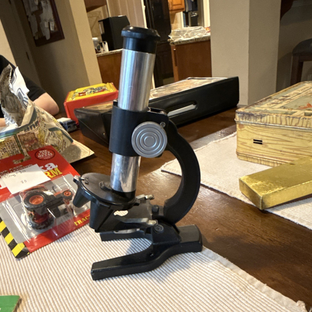 Gilbert Microscope Educational Toy Science Kit with Manual 1956