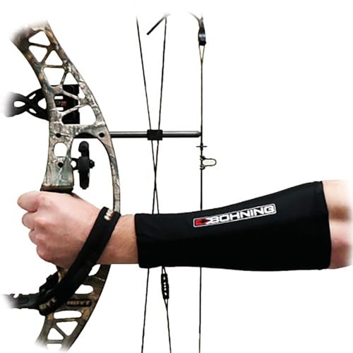 Bohning Archery - Slip ON ARMGUARD - Compression SNUG FIT Small
