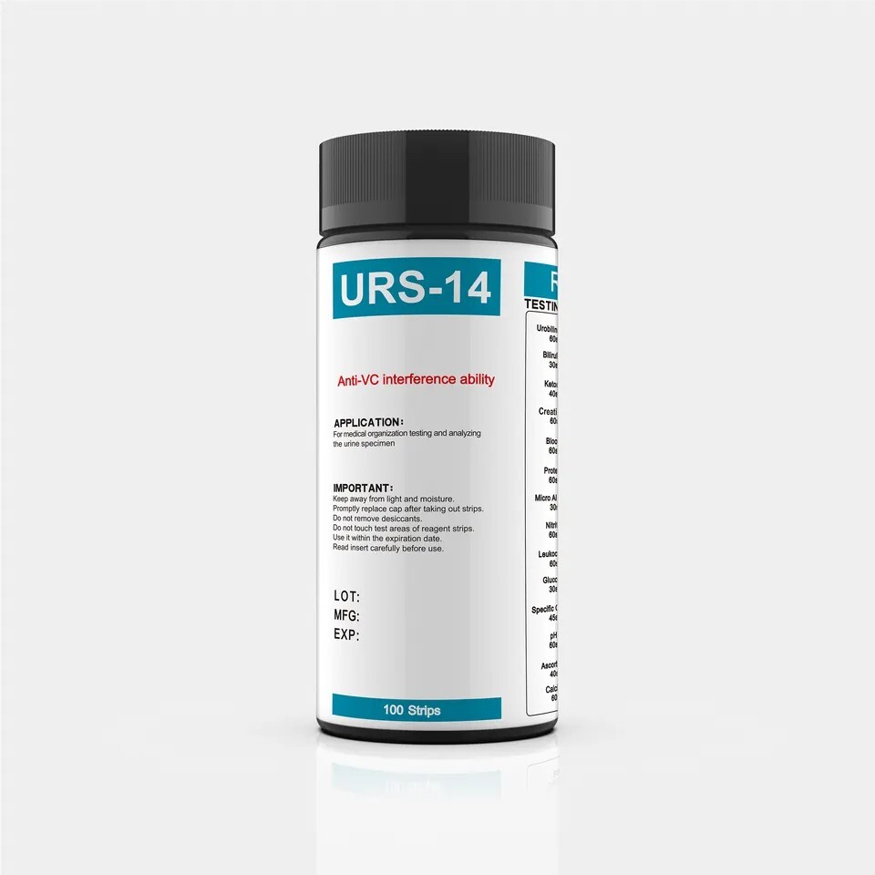 100Pcs Protein Urinalysis 14Parameter Urine PH Test Strips Convenient Quickly