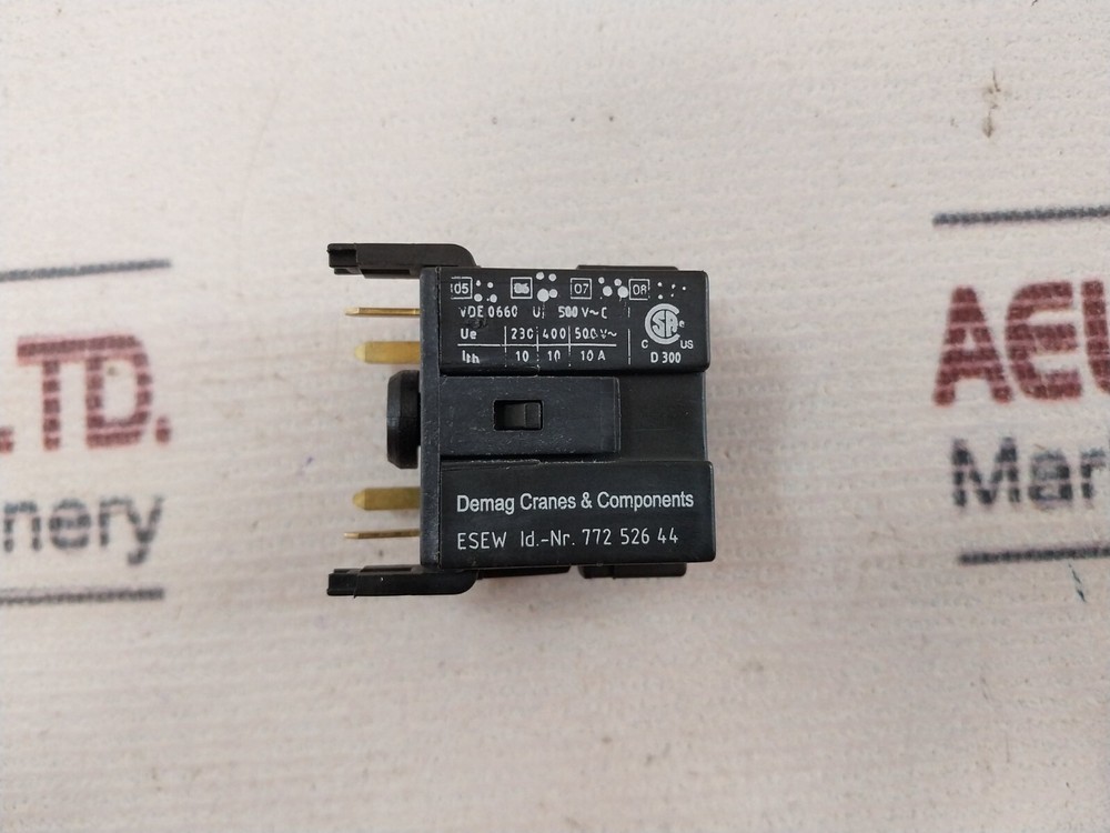 Demag 772 526 44 Selector Switch 500V