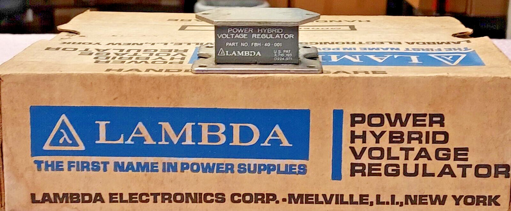 '1 PIECE' - PN# FBH-40-001, FBH-40-1, FBH40-001 - LAMBDA - VOLTAGE, REGULATOR