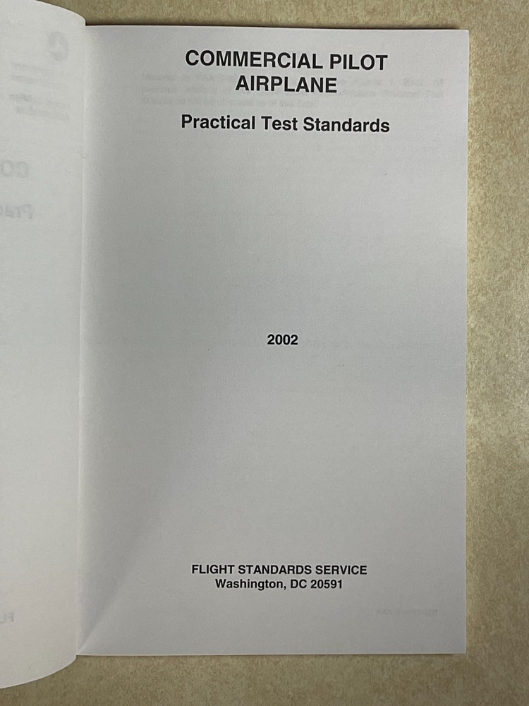 Cessna Pilot Safety-Commercial Pilot Flight Instructor Practical Test Standards