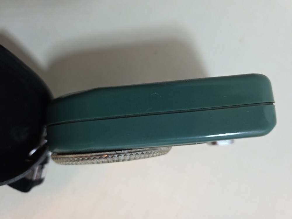 Rare Miranda Cadius Green Light / Exposure Meter W/ Case & Strap UNTESTED