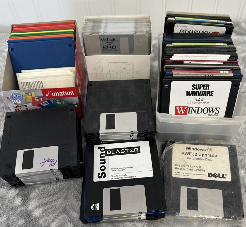 88 New And Used Floppy Disks