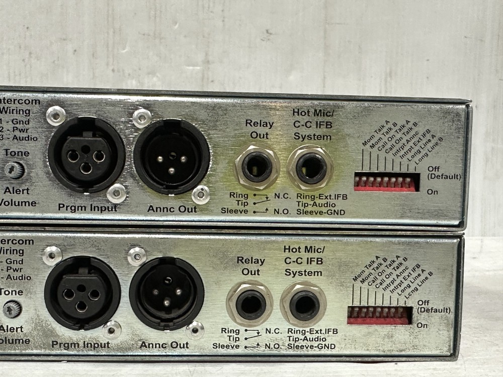 Clear-Com Main Station 2CH MS-702 #1203-4 (One)THS
