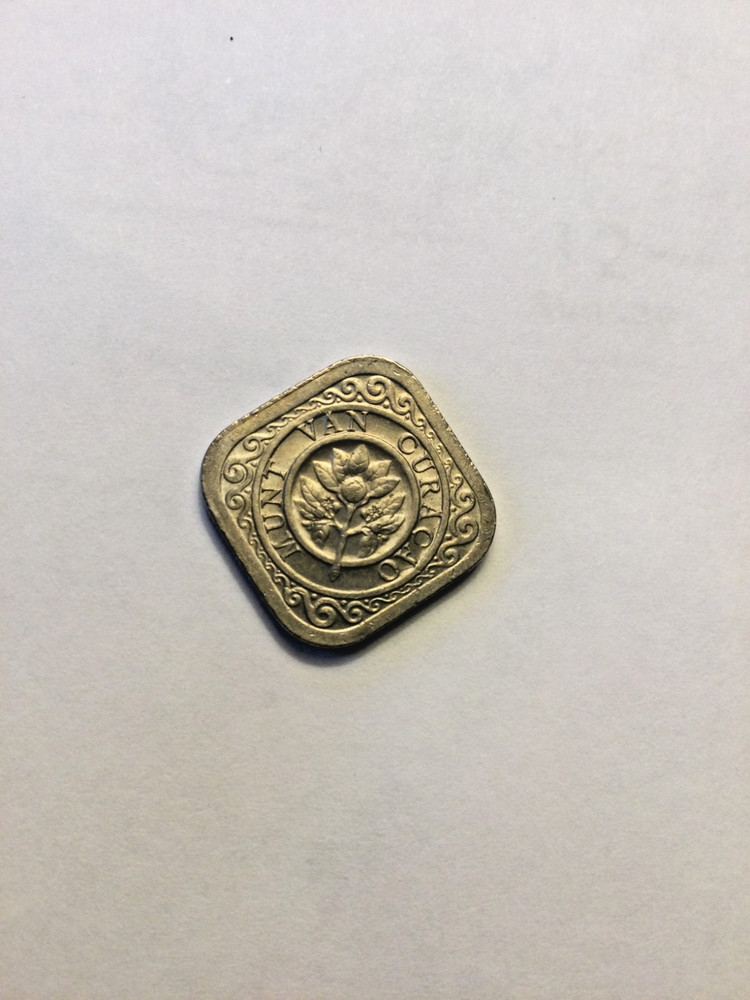 1948- Munt Van Curacao 5 Cents