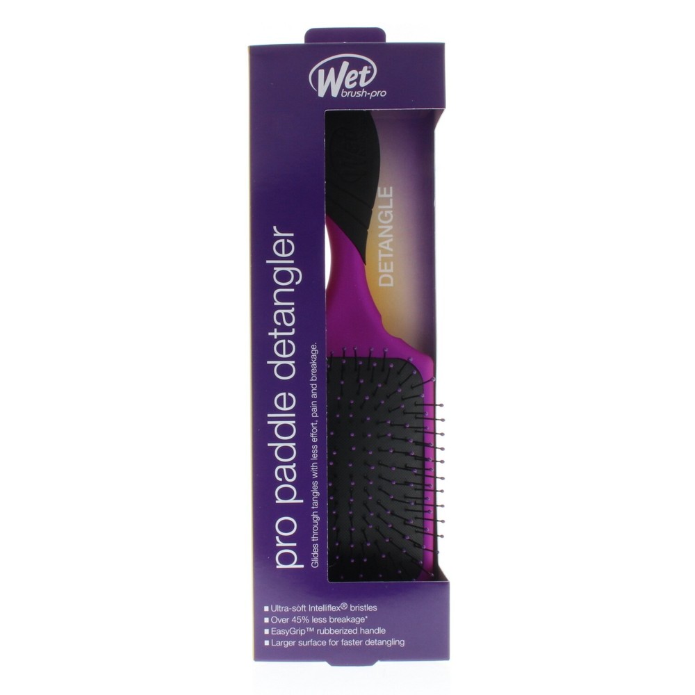 Wet Brush Pro Paddle Detangler Purple