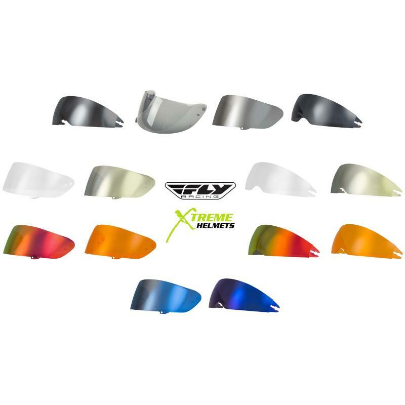 Fly Racing Sentinel Shield Helmet Face Visor Clear Smoke or Mirror