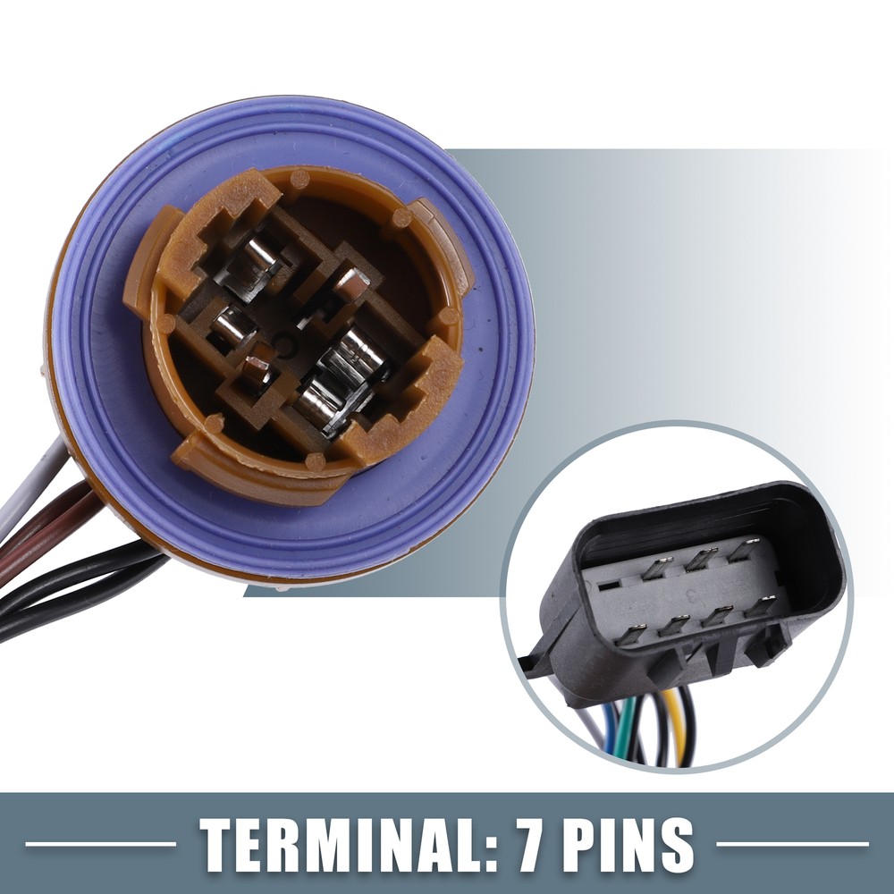 Pack (2) Headlight Socket Wiring Harness for Chevy Tahoe 2007-2014