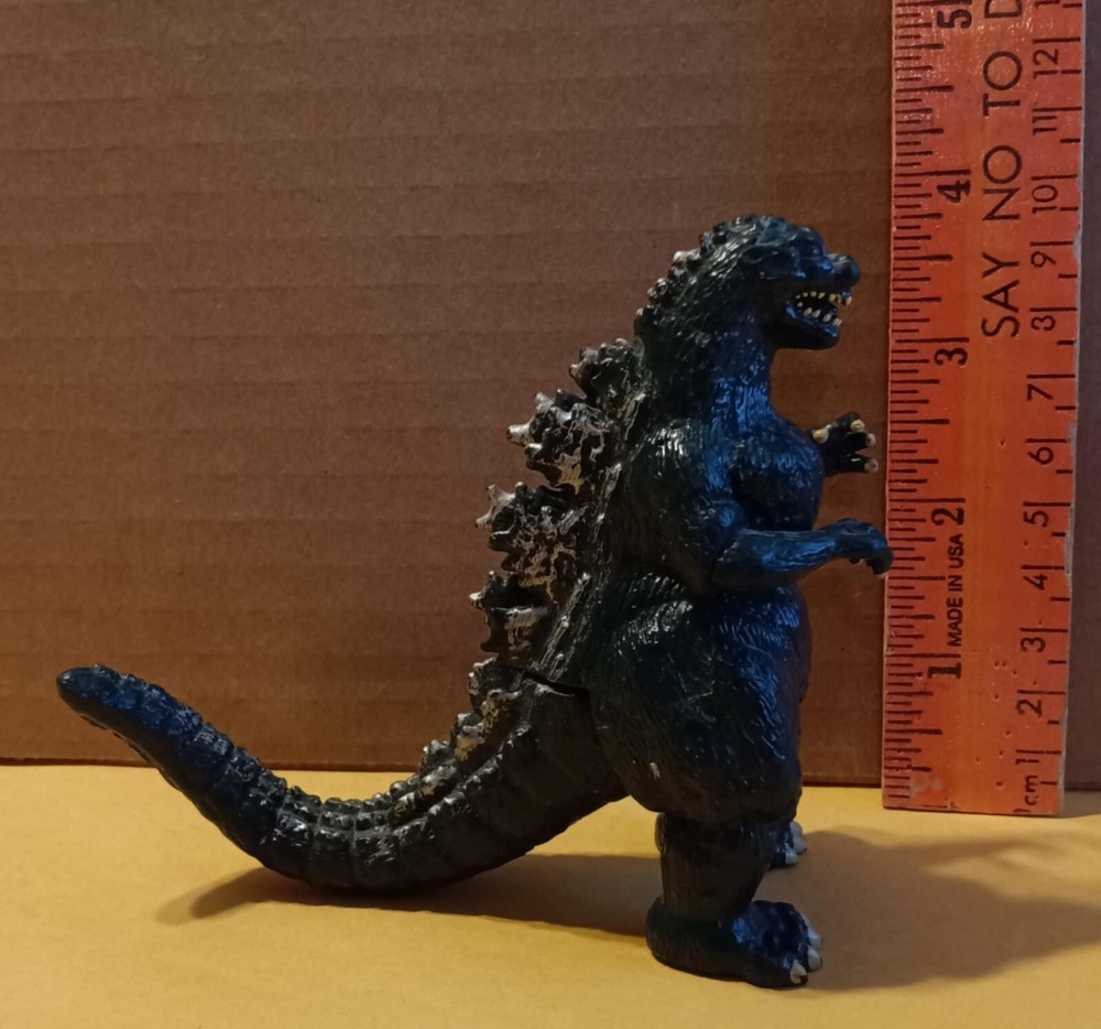 1994 Trendmasters Godzilla About 4” Loose Figure Fixed Pose Non-posable version