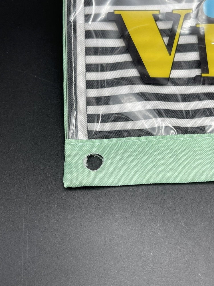 Yoobi Binder Zip Case CHILL VIBES Binder NEW