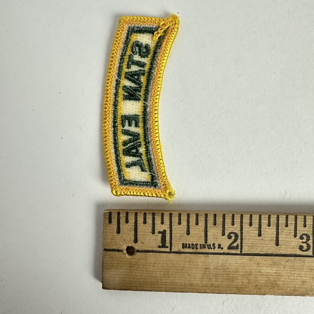 Vintage Patch USAF Air Force Stan Eval Tab Standardization Subdued