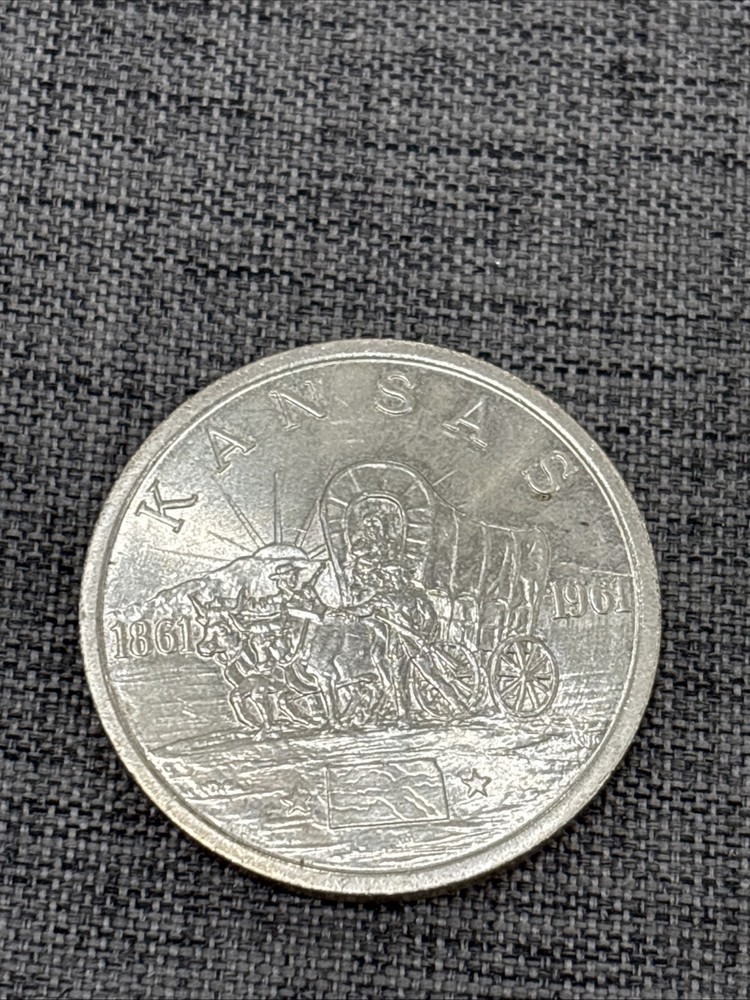 GEM BU HK-586 So Called Dollar Kansas Centennial
