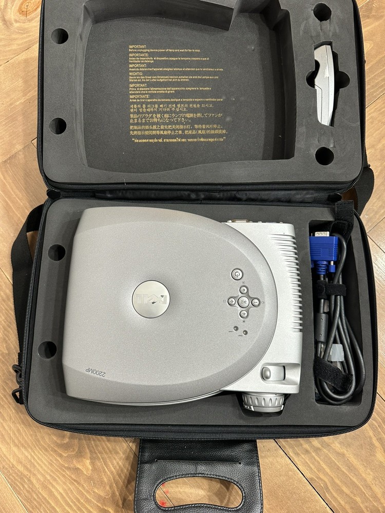 Dell 2200MP Projector Grey Computer PC VGA Genuine Tested Working