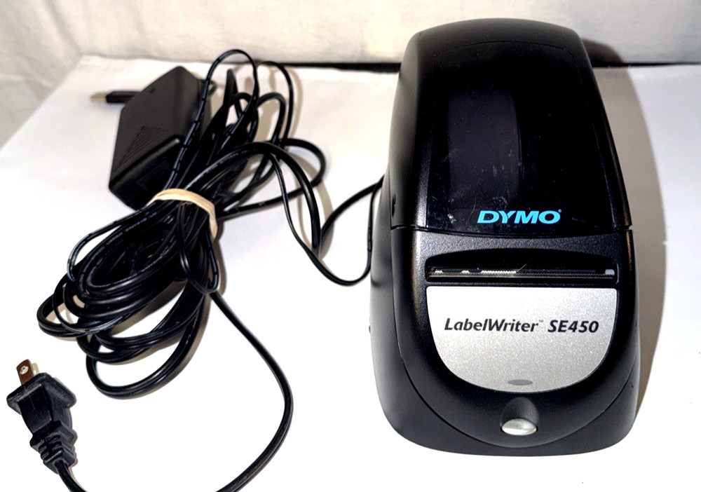 Dymo LabelWriter SE450 [175011] Thermal Label Printer + AC Adapter & USB