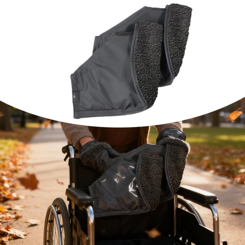 Rollator Handle Gloves Accessories against Cold Hands Grip Aids Seniors
