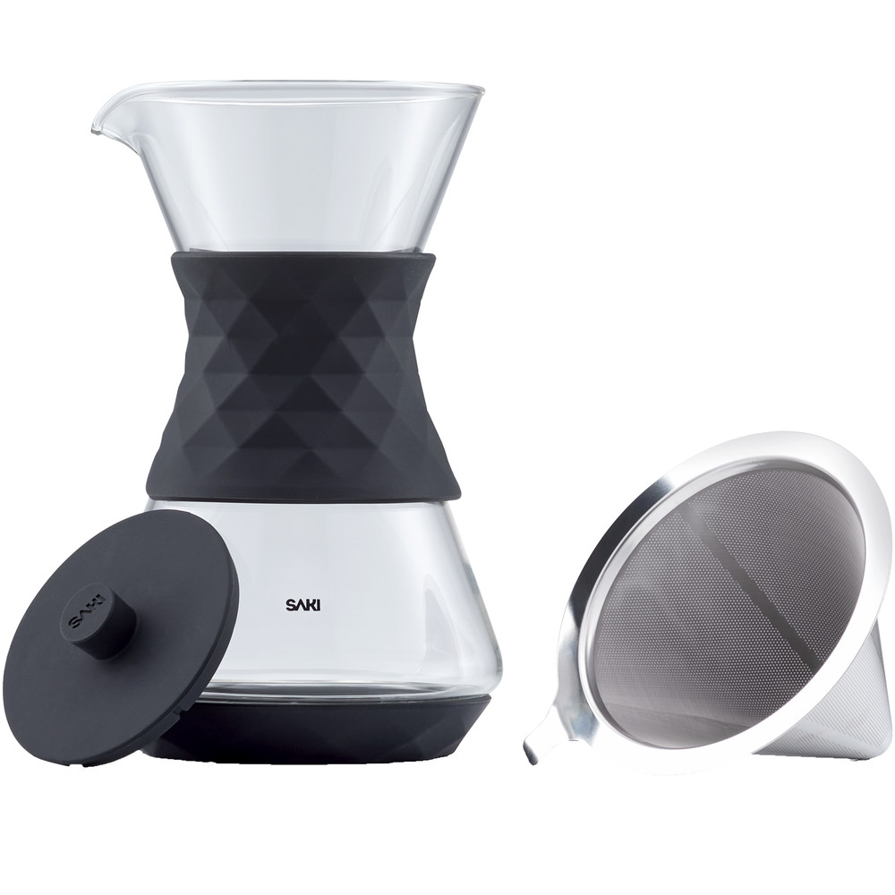 Pour-Over Glass Coffee Maker