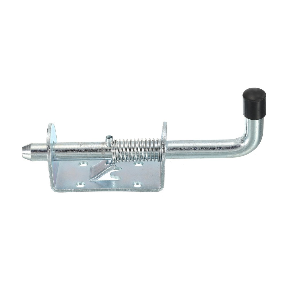 Spring Loaded Latch Pin 5" Iron Security Latch Sliding Barrel Bolt Latch Lock
