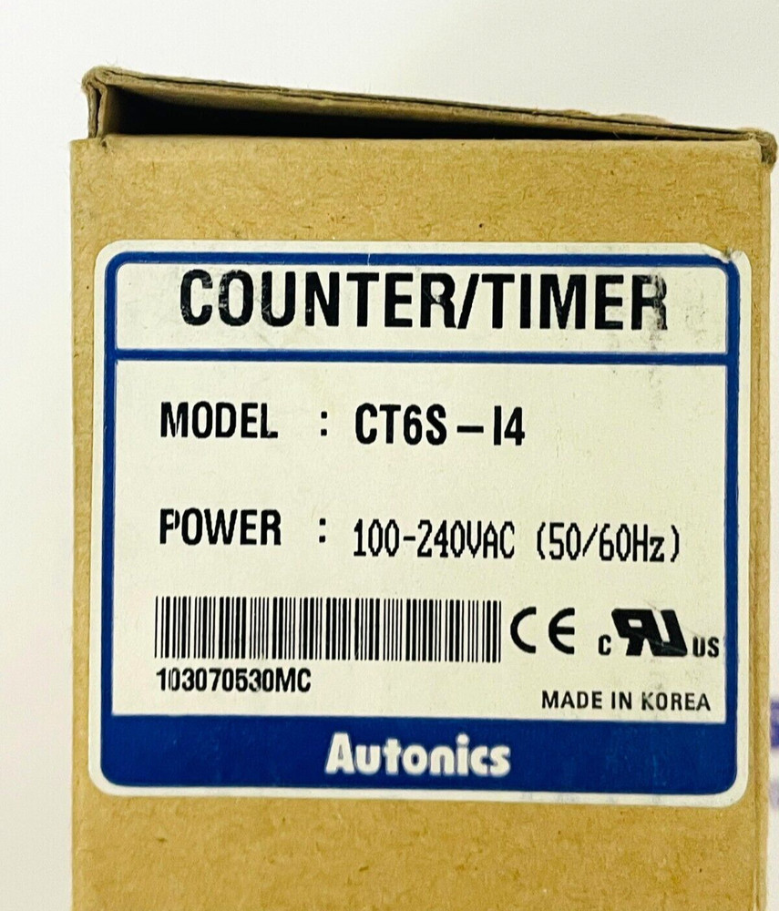 AUTONICS CT6S-I4 Digital Counter Timer