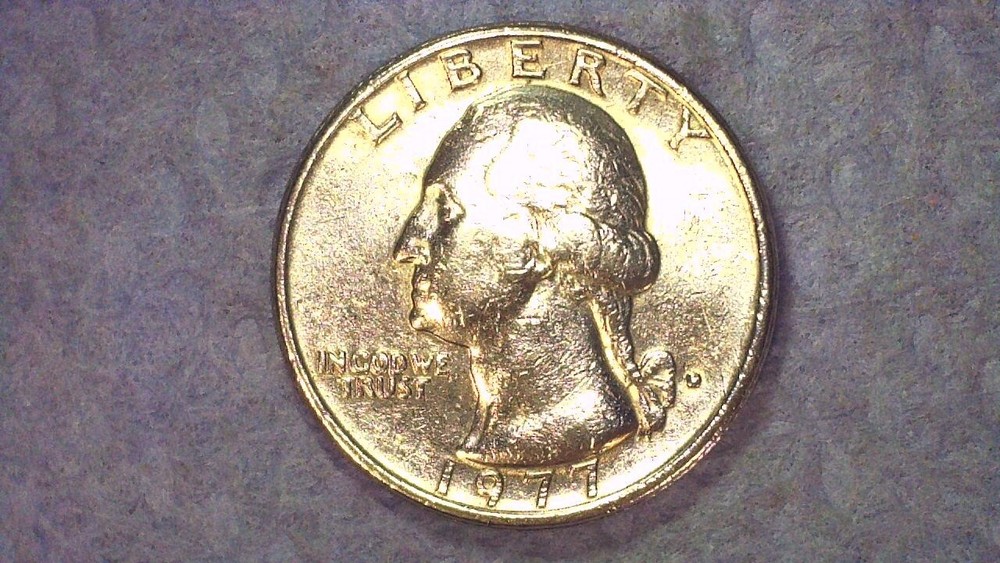 1977 D Washington Quarter (E1276)