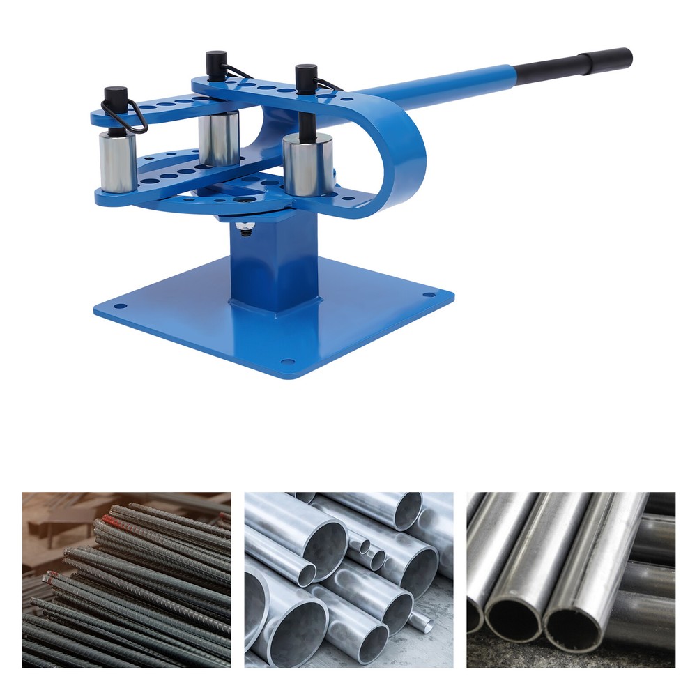 Premium Manual Pipe Bender 1''-3'' with 7 Dies for Versatile Bending