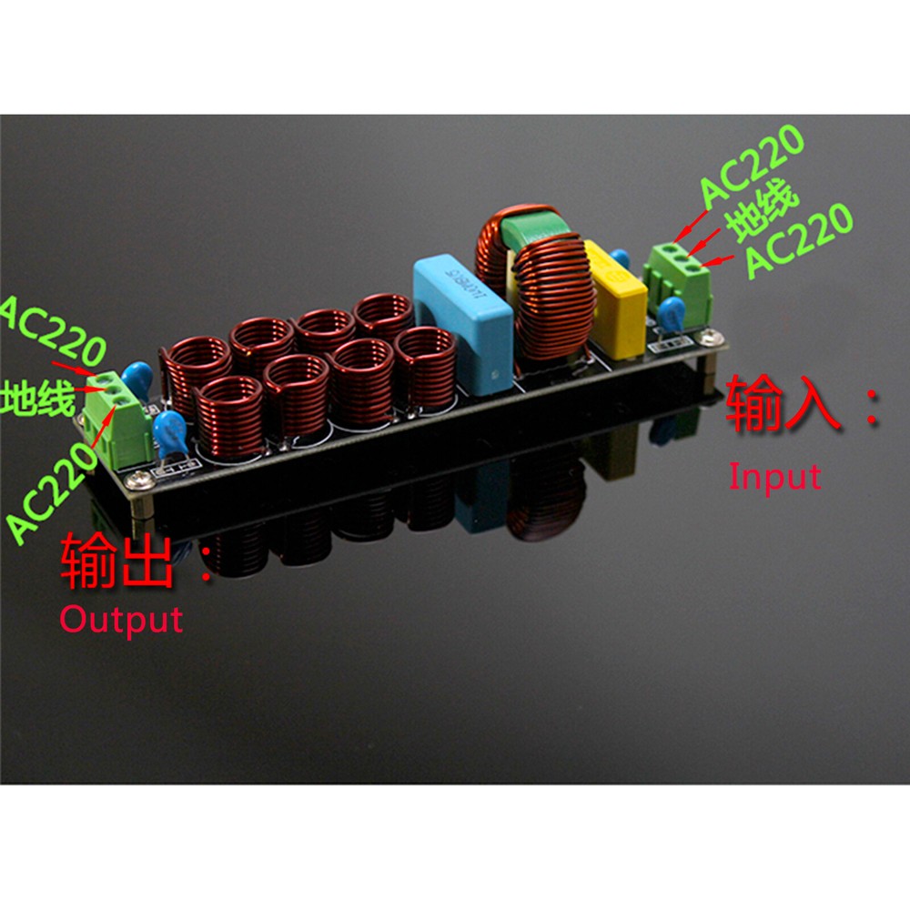 20A Power Filter Purifier EMI High Frequency and Current Filter Board Finished