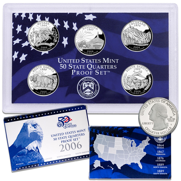 **2006 US Quarters Mint Proof Set**